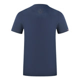 Aquascutum London Brand Logo Navy Blue T-Shirt T00323 85