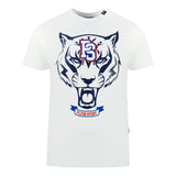 Plein Sport PS Tiger Logo White T-Shirt S