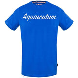 Aquascutum Signature Logo Blue T Shirt