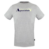 Aquascutum Reflection Logo Grey T-Shirt - Nova Clothing