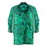 Inoa Womens Valdivian Rainforest 1202114 Blouse Green