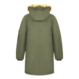 Diesel W Colby 21 Green Hooded Parka Jacket W-Colby-21 5FX