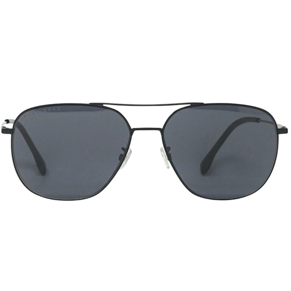 Hugo Boss Mens BOSS 1218/F/SK 0TI7 IR Sunglasses Black