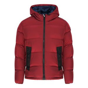 Champion 214881 RS501 Red Hooded Padded Jacket