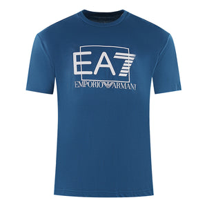 EA7 Mens 3RPT09 PJ02Z 1534 T-Shirt Blue