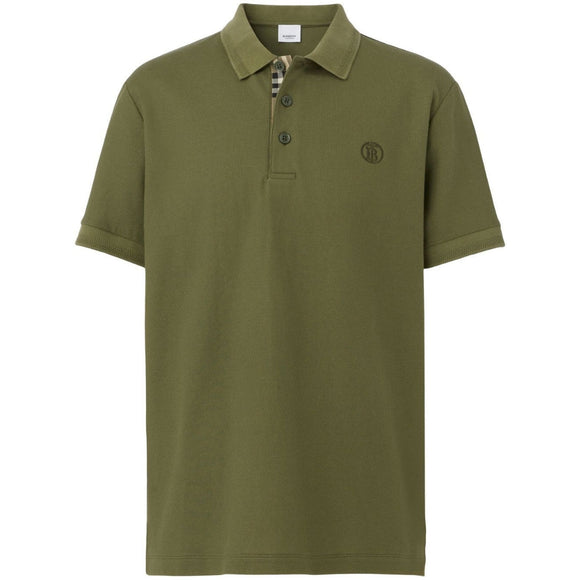 Burberry Mens Polo Shirt 8055226 Eddie Olive