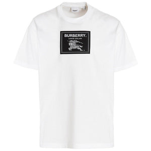 Burberry Mens T-Shirt 8064397 Roundwood White