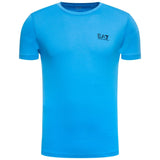 EA7 8NPT53 PJM5Z 1510 Bright Blue V-Neck T-Shirt