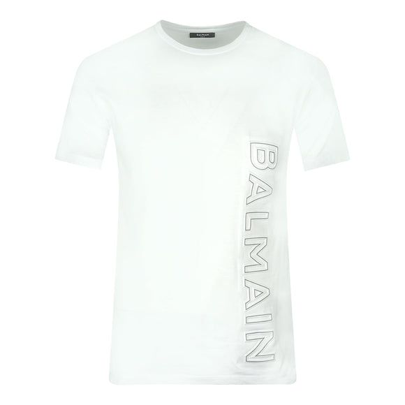 Balmain AH0EG010BC22 CPB White T-Shirt