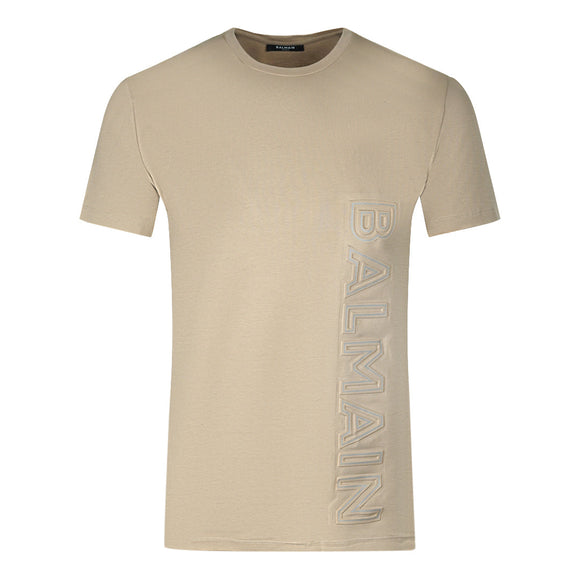 Balmain AH0EG010BC22 SND Sand T-Shirt