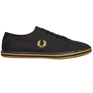 Fred Perry B7259 157 Kingston Twill Black Trainers