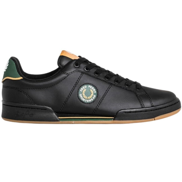 Fred Perry B9262 102 Black Trainers
