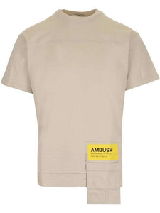 Ambush Mens BMAA004F20JER001 0500 T-Shirt Beige