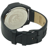 Diesel Mens Chronograph Quartz Black Leather Watch
