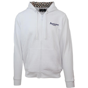 Aquascutum Mens FCZ723 01 Sweater White