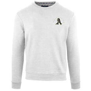 Aquascutum Mens FG1223 01 Sweater White