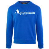 Aquascutum FGIA31 81 London Logo Blue Sweatshirt