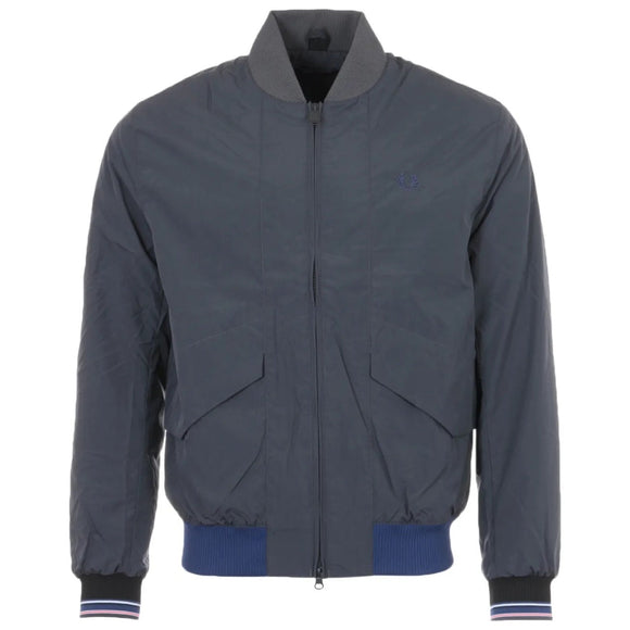 Fred Perry J7510 491 Grey Bomber Jacket