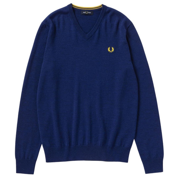 Fred Perry Classic Logo K7600 984 Navy Blue Jumper