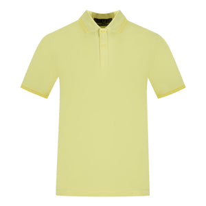 Fred Perry Twin Tipped Collar M12 I99 Yellow Polo Shirt