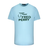 Fred Perry Very Very Logo Blue T-Shirt