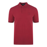 Fred Perry Twin Tipped M3600 A27 Dark Red Polo Shirt - Style Centre Wholesale