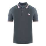Fred Perry Twin Tipped M3600 P75 Black Polo Shirt