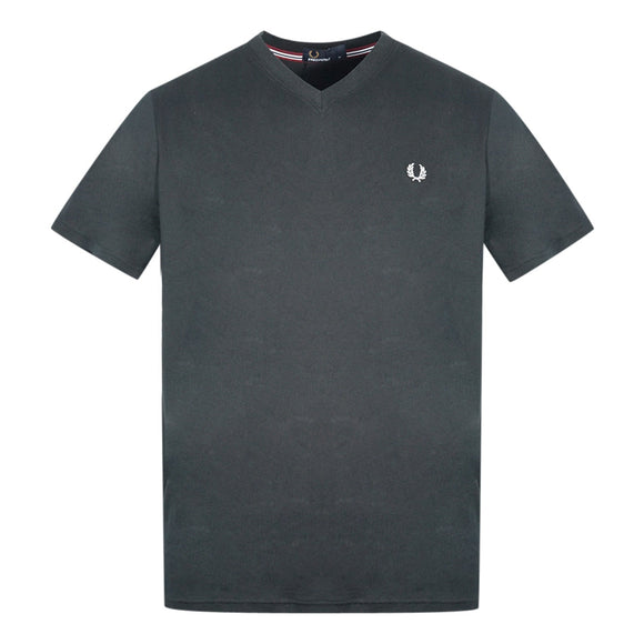 Fred Perry M6717 102 V-Neck Black T-Shirt