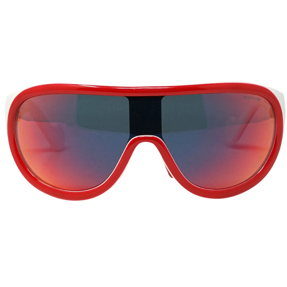 Moncler ML0047 68C 00 White Sunglasses