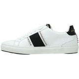 Philipp Plein MSC1482 0102 "Brooks" White Sneakers