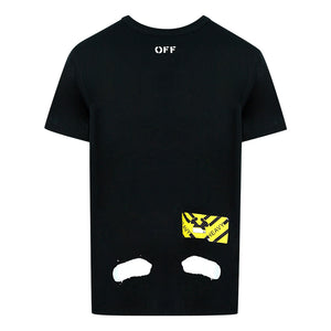 Off-White OMAA002S171850131001 Black T-Shirt