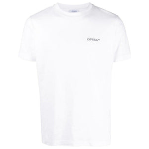 Off-White Scratch Arrow Slim White T-Shirt