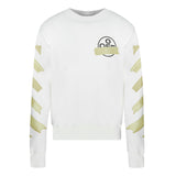 Off-White OMBA025R20E300020148 White Sweatshirt