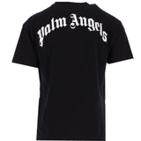 Palm Angels Mens T-Shirt PMAA001F21JER0231060 Black