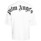 Palm Angels Mens T-Shirt PMAA002F21JER0020110 White