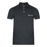 Aquascutum QMP021 99 Black Polo Shirt