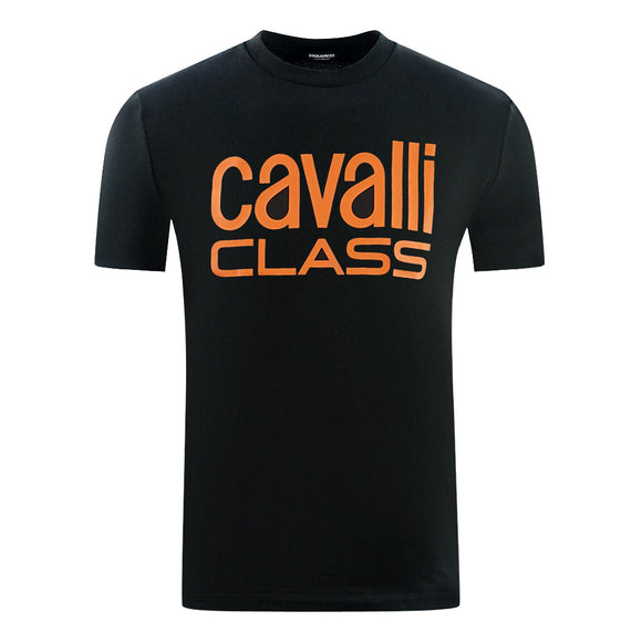 Cavalli Class Mens RXT60A JD060 05051 T-Shirt Black
