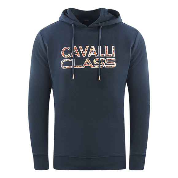 Cavalli Class Mens RXT65F CF062 04926 Sweatshirt Navy Blue