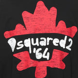 Dsquared2 S71GD1100 900 Box Fit Black T-Shirt