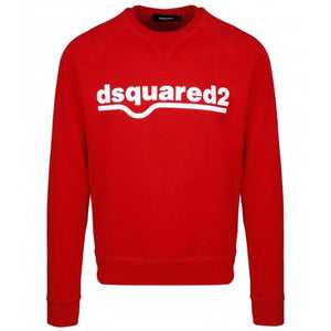 Dsquared2 Classic Raglan Fit S74GU0460 S25030 307 Red Sweater - Style Centre Wholesale
