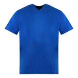 Diesel T-Cherubik-New 8II Blue V-Neck T-Shirt