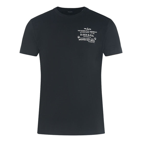 Diesel Mens T-Diegos-X44 900 T-Shirt Black
