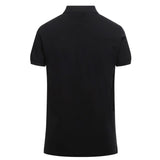 Diesel T-Weet-Spilt Black Polo Shirt
