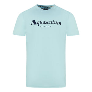 Aquascutum T00323 78 Sky Blue T-Shirt