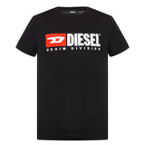 Diesel Mens T-Shirt T-Diego-Division 900 Black