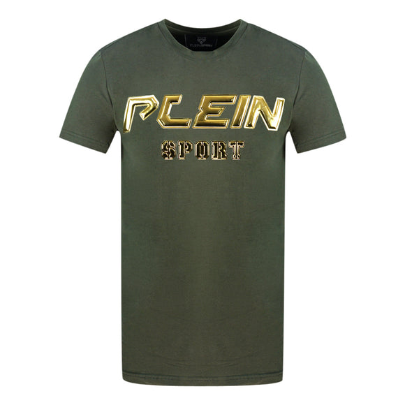 Plein Sport TIPS109IT 32 Green T-Shirt