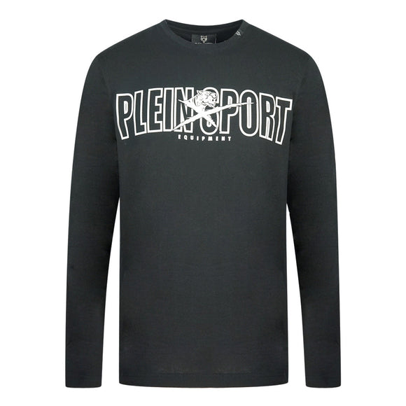 Plein Sport TIPS1100L 98 Black Long Sleeved T-Shirt