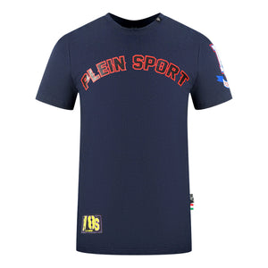 Plein Sport TIPS117IT 85 Navy Blue T-Shirt