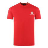 Aquascutum Mens TS004 13 T-Shirt Red