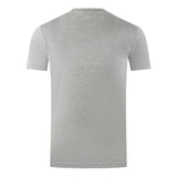 Aquascutum Mens TS006 05 T-Shirt Grey